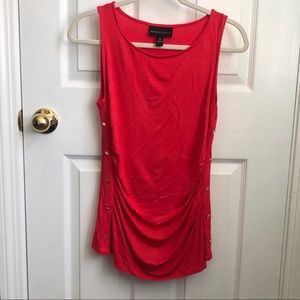 Dana Buchman XS top orange/red